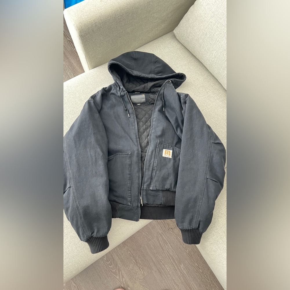 R13 oversized black jacket